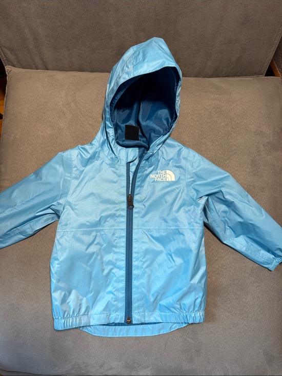 The North Face Other - The North Face Sky Blue Hooded Shell Jacket